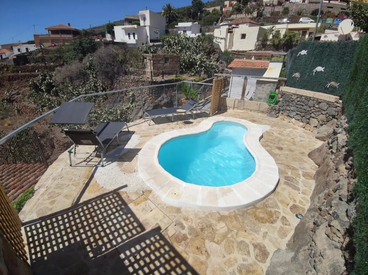 Romantic Hamlet Cottage With Private Pool La Fragua De Eliseo 0*, Candelaria